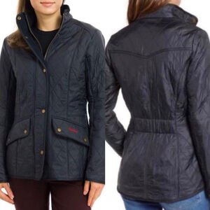 Barbour Calvary Diamond Quilted Jacket -10